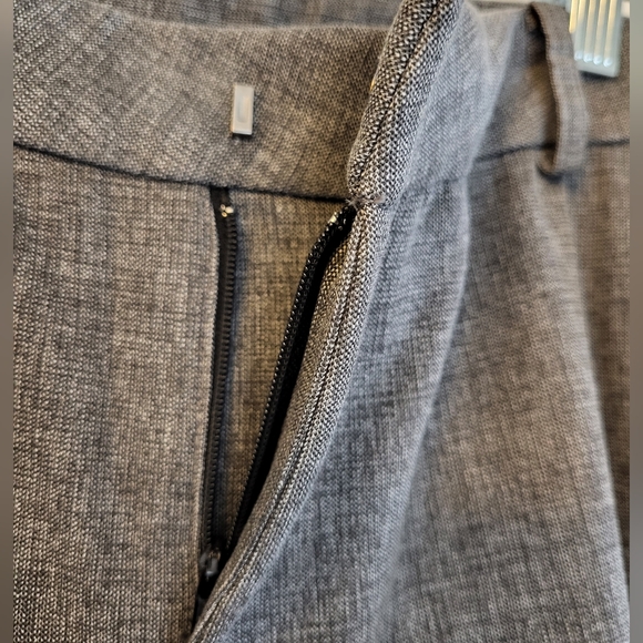 Dark gray classic bootcut dress pants 10P - Picture 3 of 6